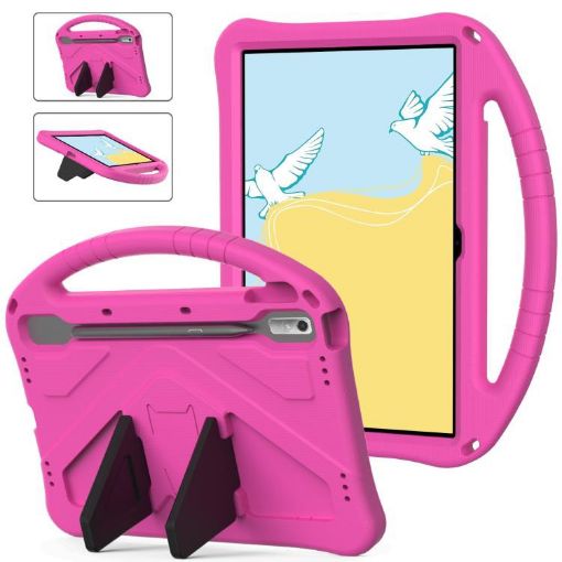 NEC Lavie Tab T11 T1195 Rose Red EVA Shockproof Tablet Case Holder - 1