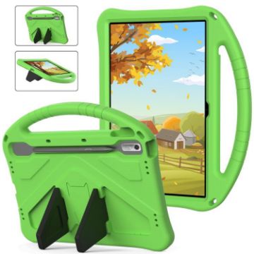 NEC Lavie Tab T11 T1195 Green EVA Shockproof Tablet Case with Holder - 1