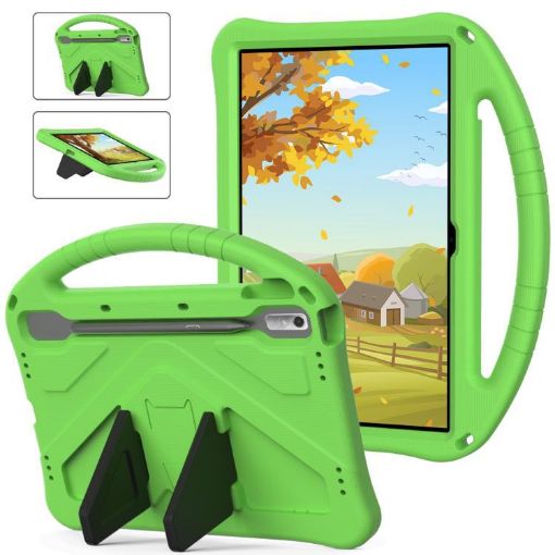 NEC Lavie Tab T11 T1175FAS Green EVA Shockproof Tablet Case with Holder - 1