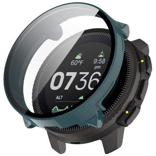 Suunto Vertical Pine Green Tempered Film PC Watch Protective Case - 1