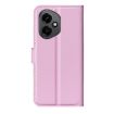 For Honor 400 Pink Litchi Texture Flip Leather Phone Case with Holder - 3