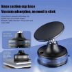 T29 Adjustable Magnetic Car Phone Mount - Suction Cup Holder (White) - 7