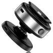 X9C Silver Wireless Charging Car Phone Holder - Magnetic Suction Stand - 2