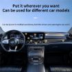 X9C Silver Wireless Charging Car Phone Holder - Magnetic Suction Stand - 8