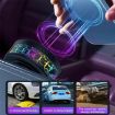 X12 Crackle Light Magnetic Car Dashboard Mount with Suction Cup Stand - 4