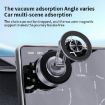 X91 360 Rotation Magnetic Phone Mount Holder for Car Dashboard (Tarnish) - 7