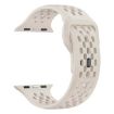 Apple Watch Mesh Reverse Buckle Silicone Band 42/41/40/38mm Starlight - 3