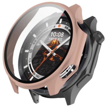 OPPO Watch X2 Cherry Pink Tempered Film PC Protective Case - 1