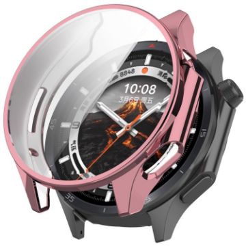 OPPO Watch X2 Pink Electroplated TPU Full Coverage Protective Case - 1