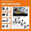 BOVBOX 098 4K HD Wireless Extender SDI HDMI Monitor for DSLR UK Plug - 9