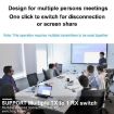 BOVBOX 091-HD 100M Wireless WiFi HDMI Extender EU Plug for Conferences - 8