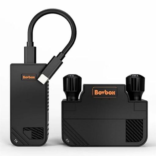 BOVBOX 091-TC Phone Projector USB C Wireless Transmitter Receiver US Plug - 1