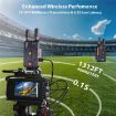 VRRIIS 097PRO 4K HD Wireless Transmitter Receiver for Live Streaming EU Plug - 8