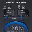 4K HDMI KVM Extender D5-2/D6-2 Video Audio Transmitter Receiver EU Plug - 3
