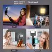 C49 Dual Side Fill Light - 3 Color Temperatures Portable Video Light - 5