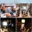 M42 Double-Sided MagSafe Magnetic Phone Selfie Beauty Lamp - Black - 4