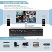 JQF1 9 in 1 HDMI Multi Viewer Switcher 4K Screen Splitter - US Plug - 3