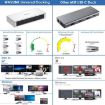 WAVLINK UG69PD12 DisplayLink Docking Station for Quad Monitors - AU Plug - 4