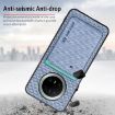 Huawei nova 14 Carbon Fiber Leather Magsafe Phone Case - Black - 7