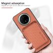 Huawei nova 14 Pro Khaki Carbon Fiber Leather Magsafe Card Case - 6