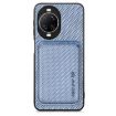 Huawei nova 14 Ultra Blue Carbon Fiber Leather Magsafe Phone Case - 1