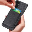 Huawei nova 14 Ultra Blue Carbon Fiber Leather Magsafe Phone Case - 5