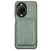 Huawei nova 14 Ultra Green Carbon Fiber Leather Magsafe Phone Case - 1