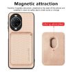 Huawei nova 14 Ultra Khaki Carbon Fiber Leather Magsafe Phone Case - 2