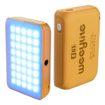 Weeylite S03 Portable RGB Light for Video & Photography - Yellow - 1