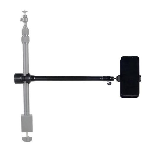 JMARY MT-21 Aluminum Alloy Tripod Extension Rod for Livestreaming - 1