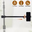JMARY MT-21 Aluminum Alloy Tripod Extension Rod for Livestreaming - 7