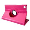 Samsung Galaxy Tab A7 Lite 8.7 ENKAY 360 Rotation Leather Case Rose Red - 2