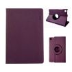 Samsung Galaxy Tab A7 Lite 8.7 ENKAY 360 Rotation Leather Case Purple - 1