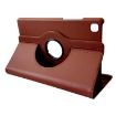 Samsung Galaxy Tab A7 Lite 8.7 ENKAY 360 Rotation Leather Case Brown - 2