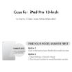 iPad Pro 13 2024 ENKAY 360 Rotation Leather Tablet Case - Black - 7