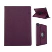 iPad Pro 13 2024 ENKAY 360 Rotation Leather Case - Dark Purple - 1