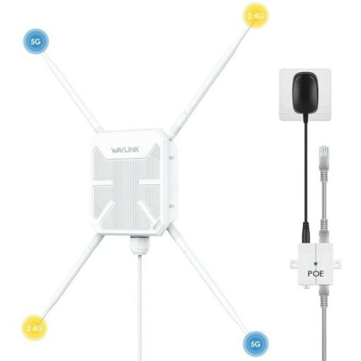 WAVLINK WN588HA2 AC1200 Dual Band WiFi Extender Repeater EU Plug - 1