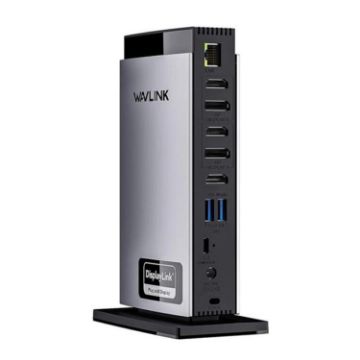 WAVLINK WL-UG69PD13Pro 15-in-1 USB-C Docking Station for MacBook (UK Plug) - 1