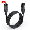 JUNSUNMAY 5m 4 Pin XLR Male to Female Headphone Audio Adapter Cable - 1