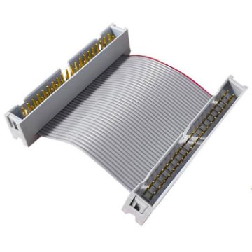 JUNSUNMAY 40 Pin IDE Male to Male HD Extension Cable for Computers - 1