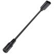 JUNSUNMAY 5V 3A Power Extension Cord, 5.5mm x 2.1mm to Type-C, 25cm - 4
