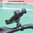 Z012 360 Rotation Motorcycle/Bicycle Handlebar Rearview Mirror Phone Mount - 5
