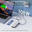 WAVLINK UMD309 Dual HD 10Gbps USB-A/C Docking Station 10-in-1 HUB PD100W - 7