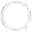 COROS Pace 2 Transparent Diamond Half Coverage Watch Protective Case - 6