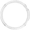 Vivo Watch 5 Transparent Diamond Half Coverage Protective Case - 6