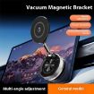 SD09 Dashboard Windshield Magnetic Phone Holder Vacuum Suction Stand - 3