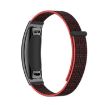 Mosquito Repellent Bracelet - Essential Oil Wristband, Red Black Stripe - 1