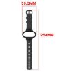 Insta 360 Go 3/Go 3S/Go 2 Black Silicone Watch Band - 6