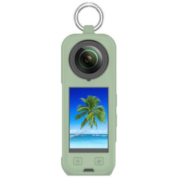 Insta360 X5 Silicone Protective Case - Ice Lake Green - 1