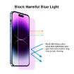 iPhone 15 JUNSUNMAY 25pcs Anti-Blue Light Tempered Glass Screen Protector - 2